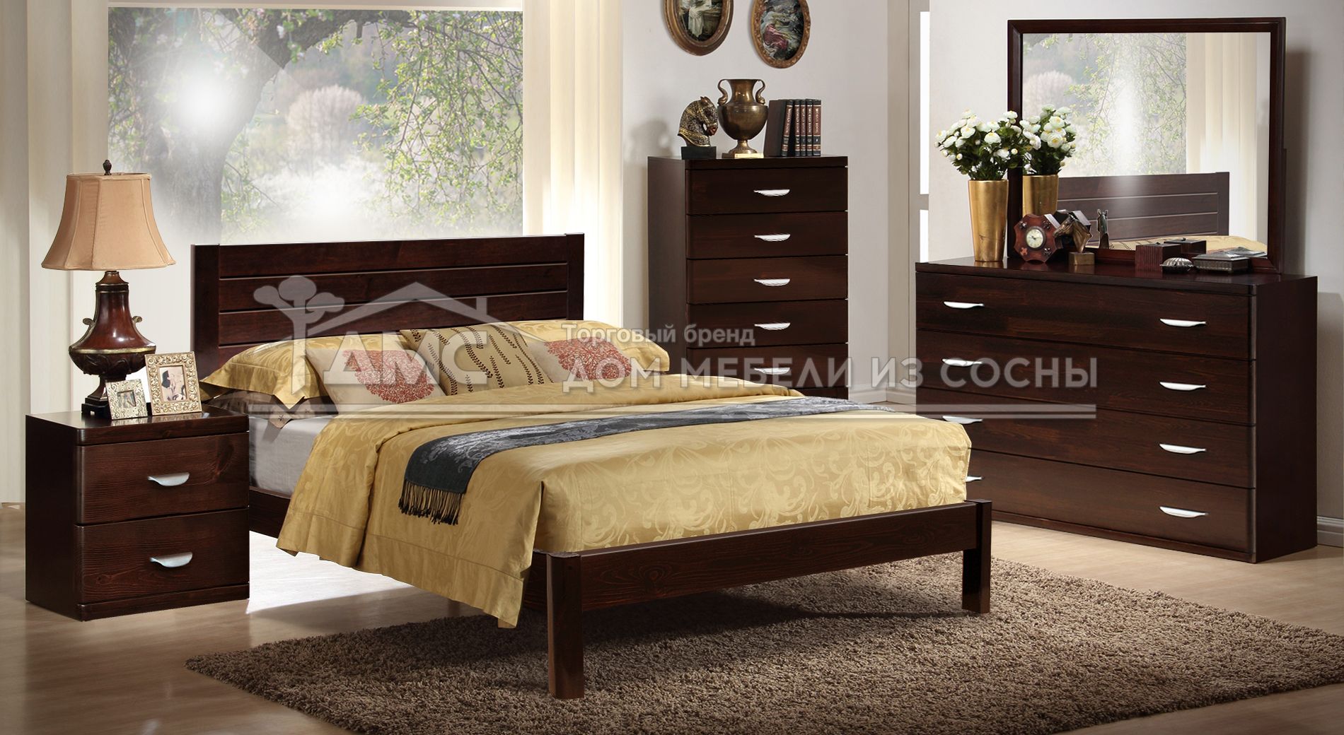 Кровать Готика 1400х2000