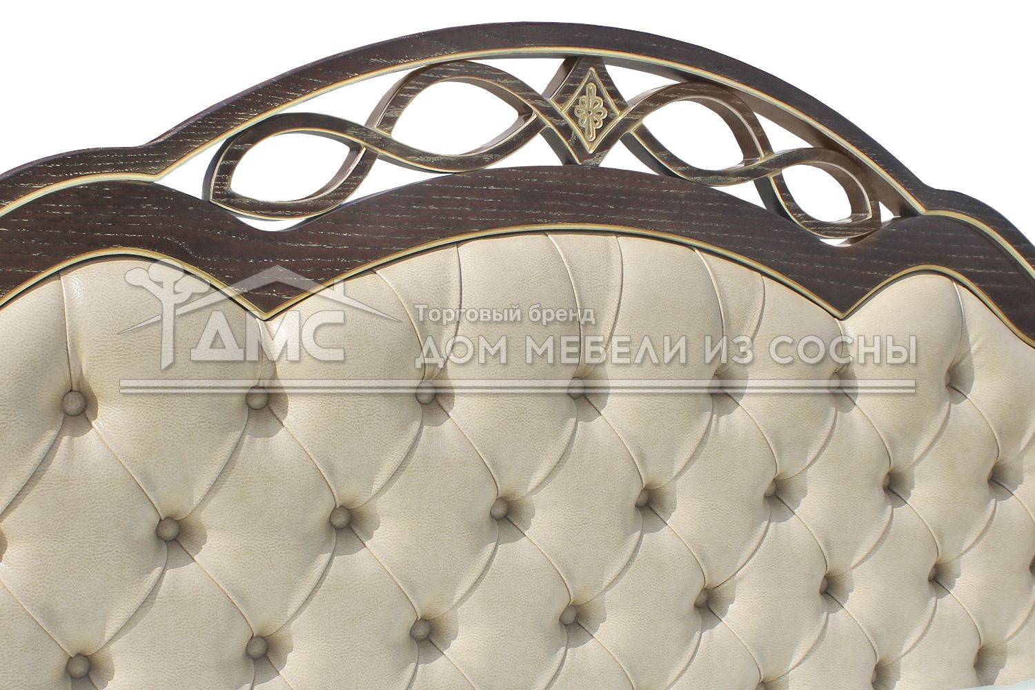 Кровать Камила с мягкой спинкой 1400х2000