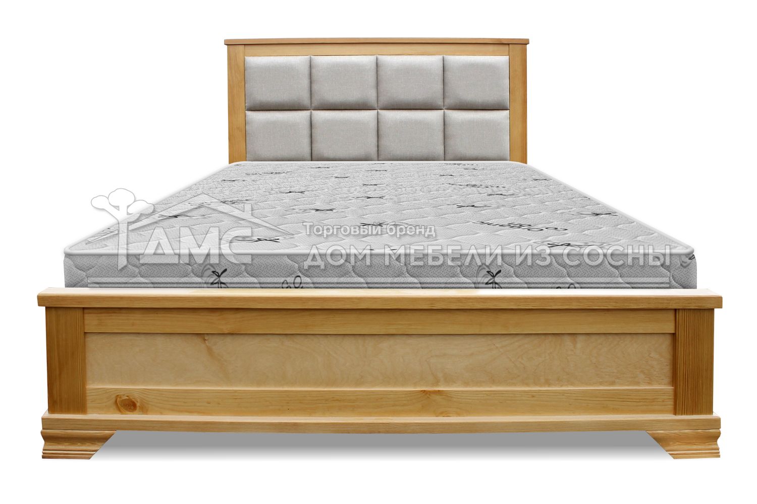 Кровать Классика с мягкой вставкой 900х2000