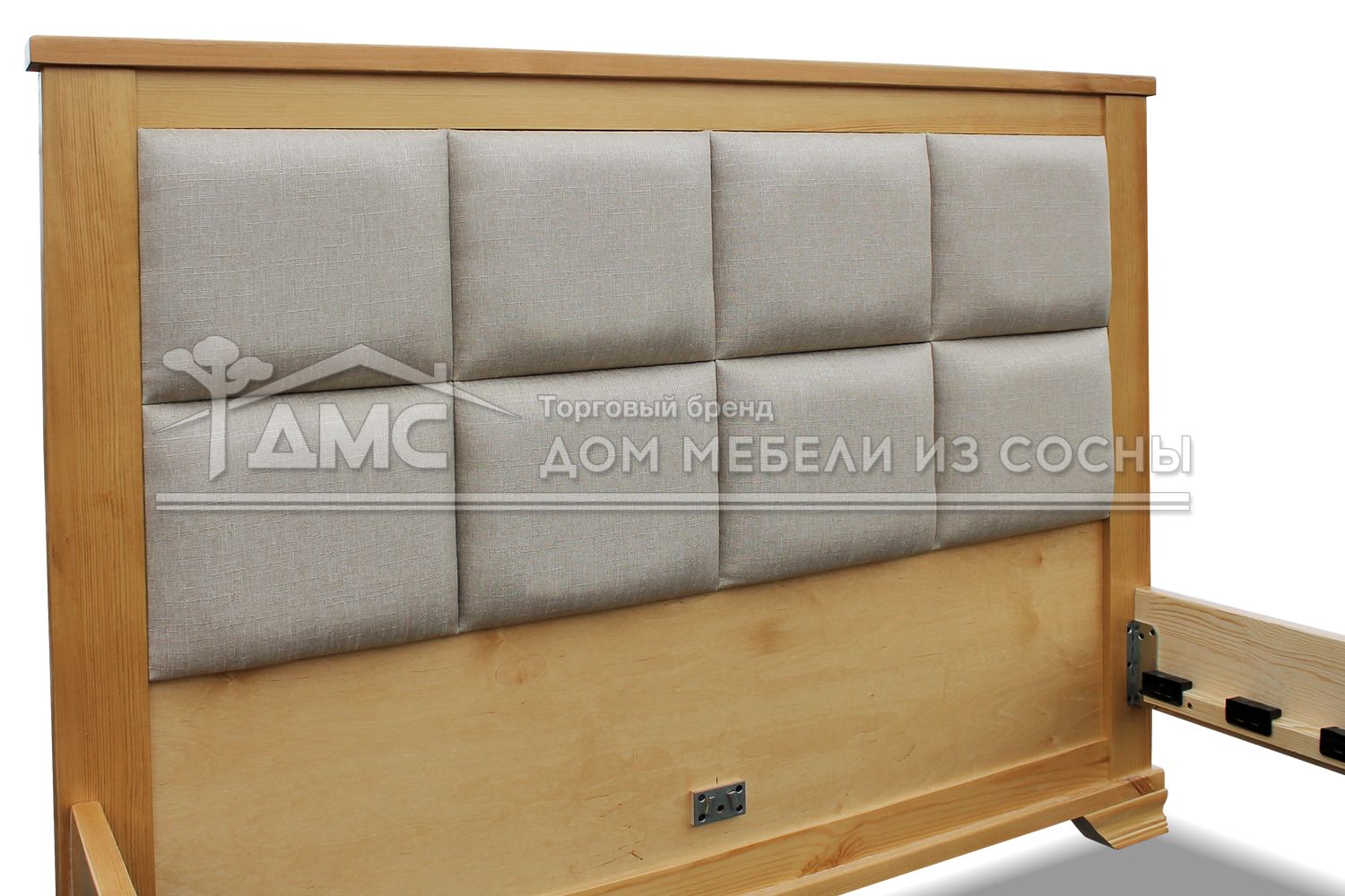 Кровать Классика с мягкой вставкой 900х2000