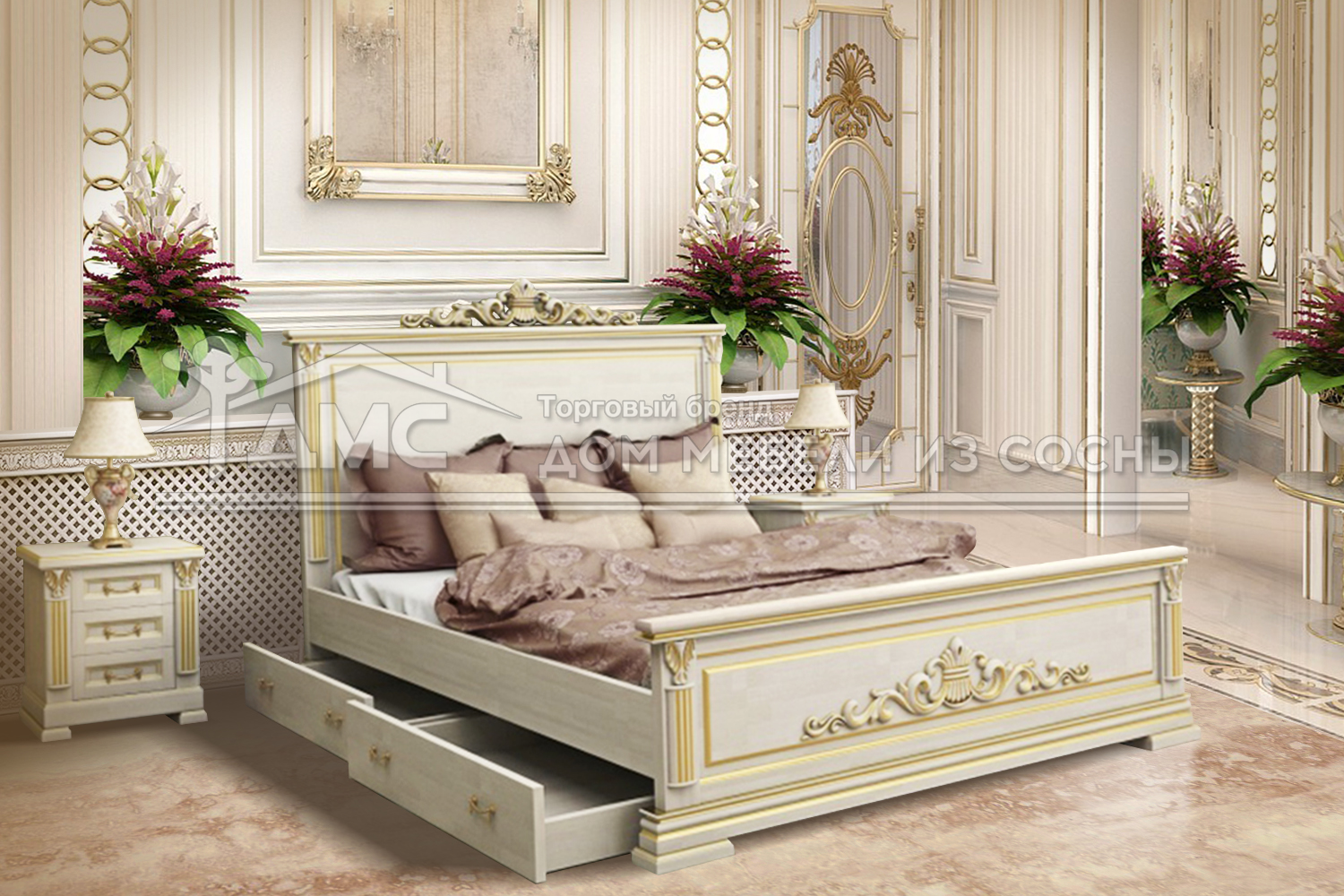 Кровать Виктория 900х2000