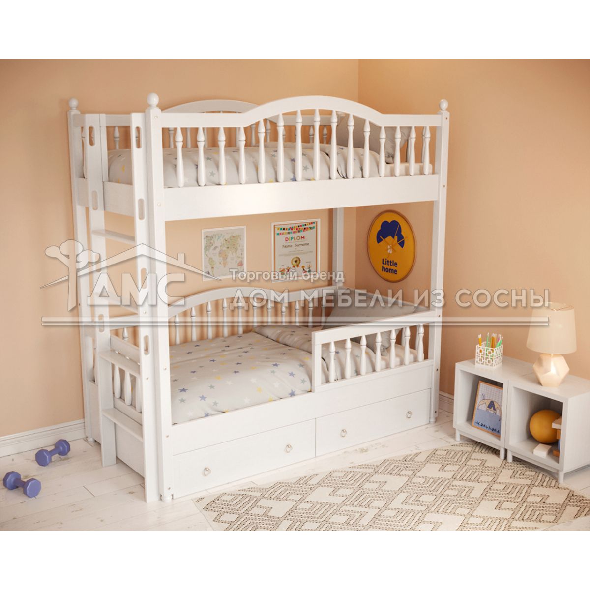 Кровать Волшебный мостик 900х2000