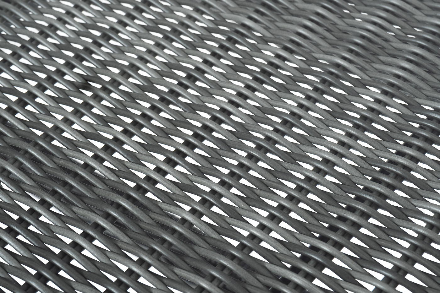 "Латтини" плетеный стол из искусственного ротанга 200х90см, цвет графит