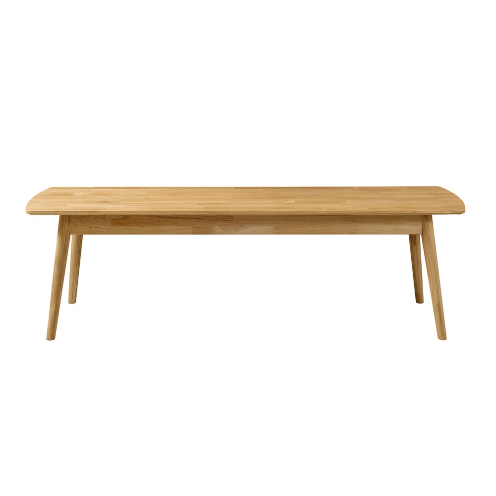 Скамья массив дуба Сканди 1400x400x450