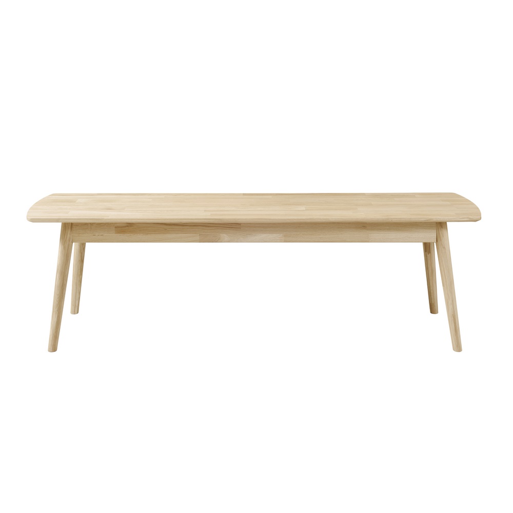 Скамья массив дуба Сканди 1400x400x450