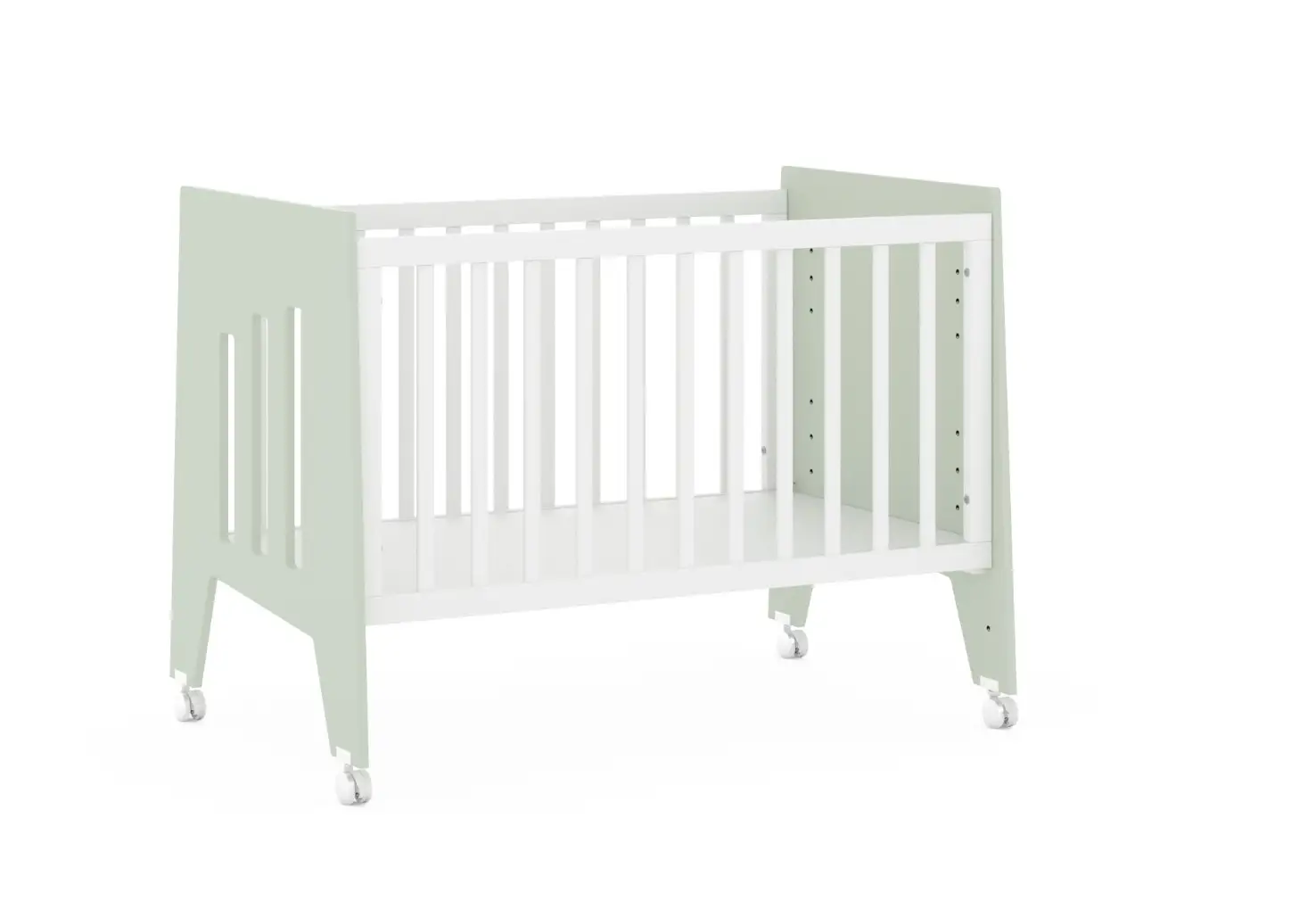 Кроватка-стол белый Mia НИК 6 б (выставочный образец)