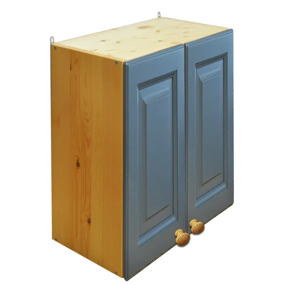 Шкаф массив сосны настенный 2 дверки Весури арт. 260 морин