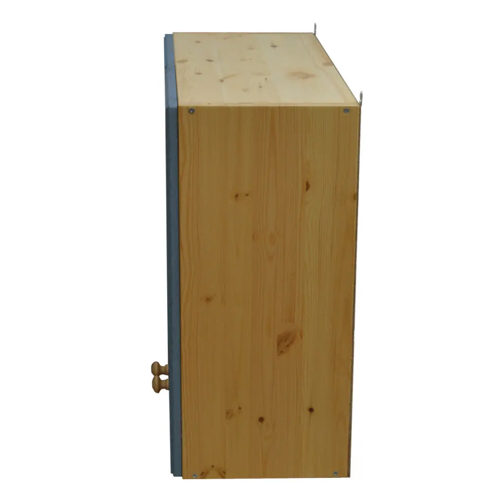 Шкаф с дверками настенный со стеклом Весури арт. 261 морин