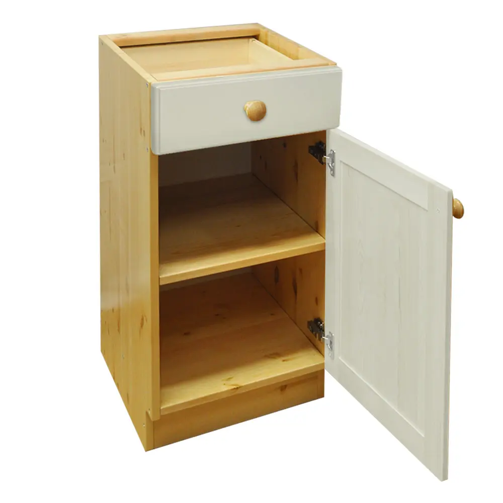 Тумба Весури с 1 ящ. арт. 341 слоновая кость