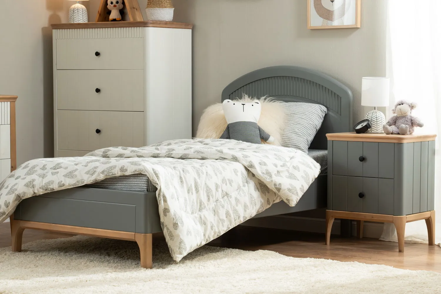   Кровать массив сосны Грета №3 800х2000  