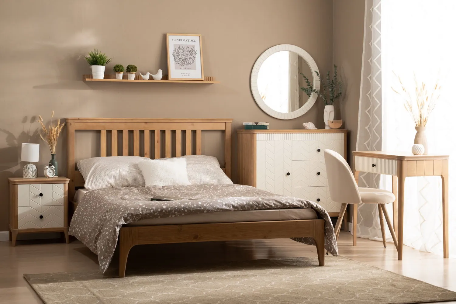 Кровать деревянная Грета №22 800х2000