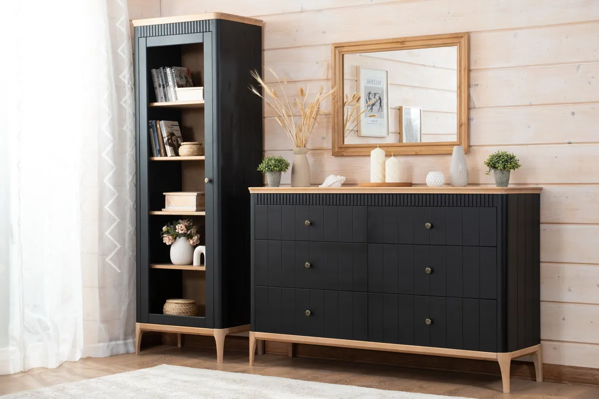 Шкаф книжный Грета №5-140