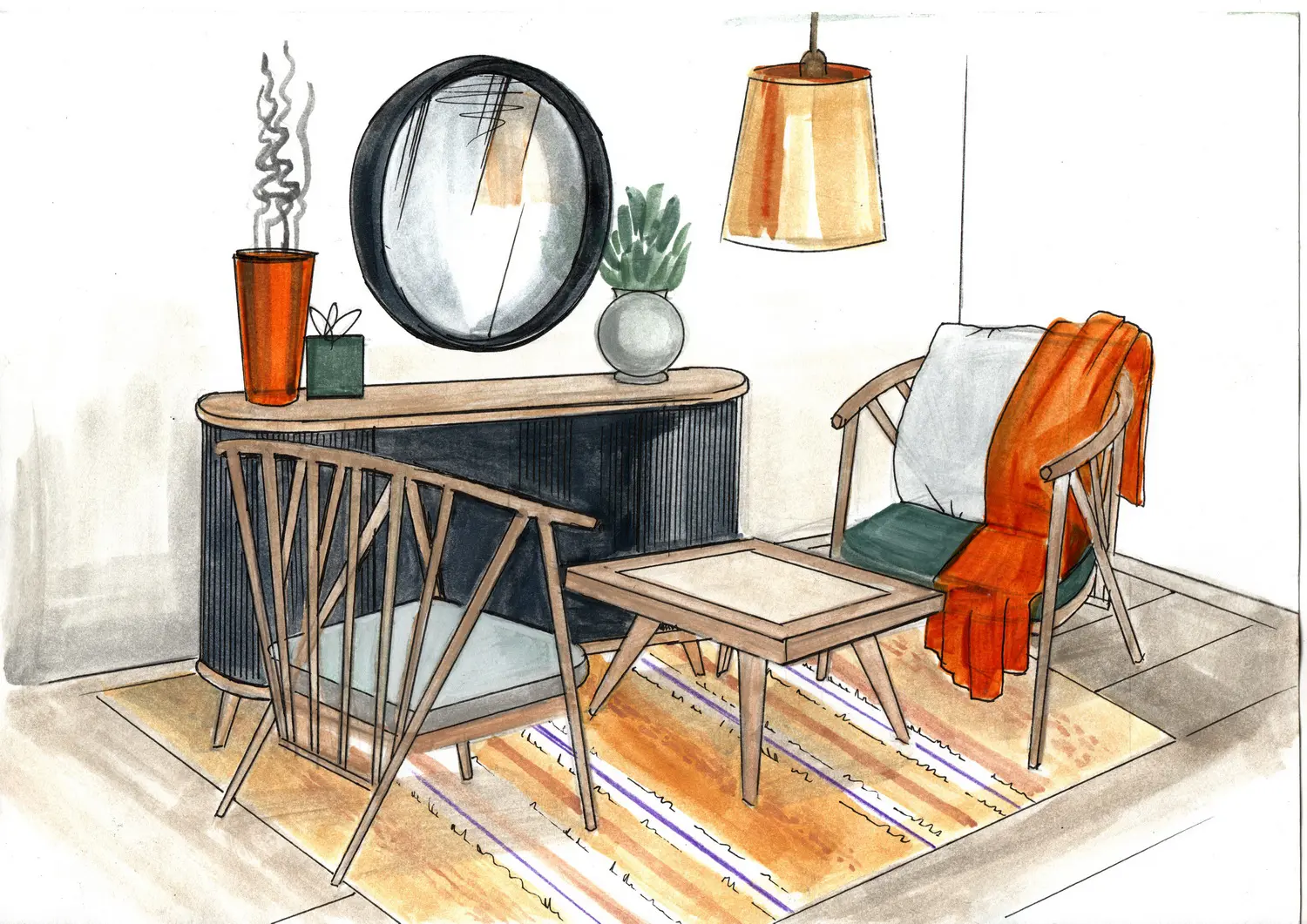 Гостиная Ирвинг